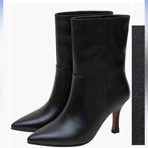 Lisa*Vicky Elegant Black Women's Boots